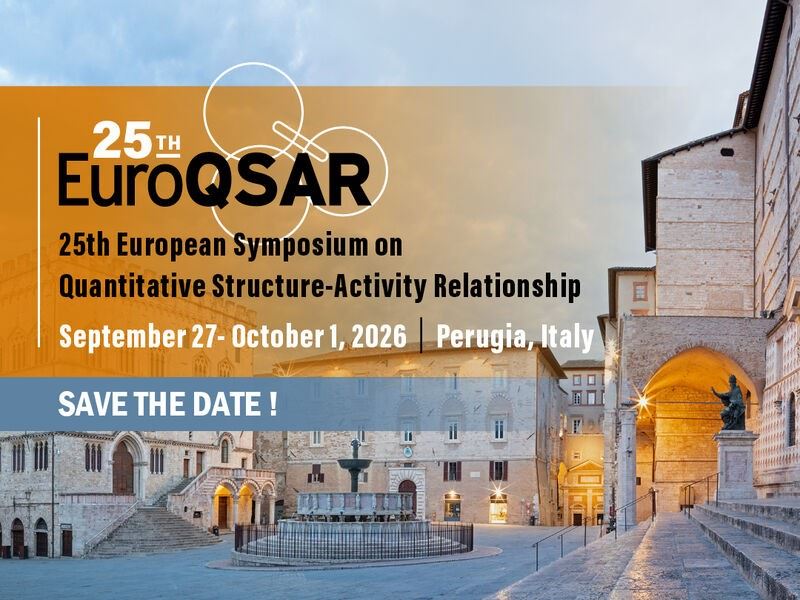 【國際研討會】第25屆歐洲結構活性關係推估研討會 (EuroQSAR 2026，9/27-10/1)