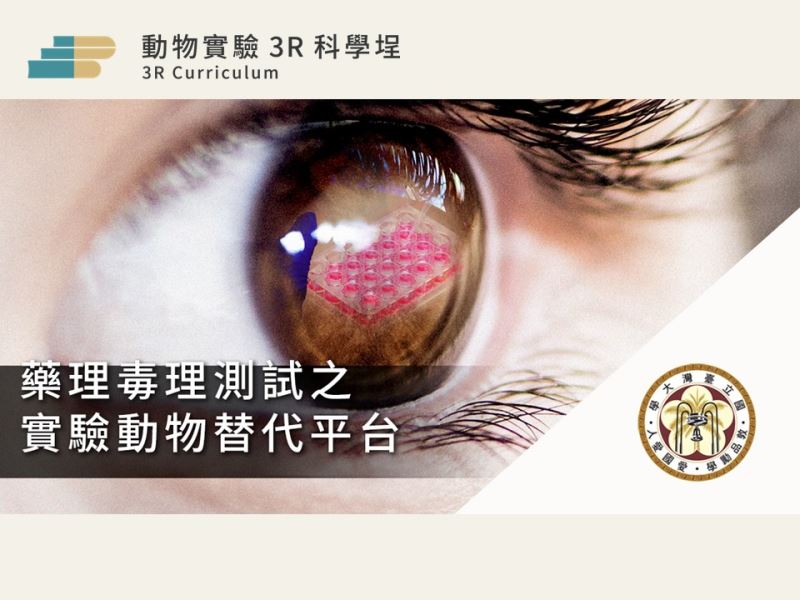 【實體課程】3Rs 與 NAMs：眼睛危害測試方法與評估策略的演進 (3/30)