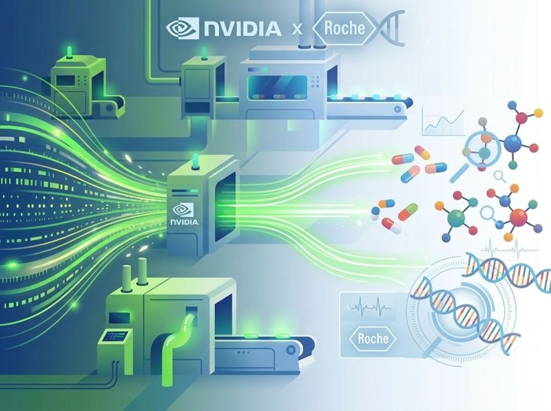 [業界合作] 羅氏（Roche）啟動輝達（NVIDIA）AI 工廠，加速新型治療與診斷方案研發