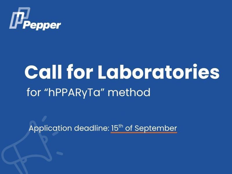 [驗證研究] 法國Pepper公開徵求實驗室參與 hPPARα TA內分泌干擾檢測方法驗證計畫